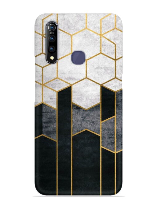 Cube Marble Art Snap Case for Vivo Z1 Pro