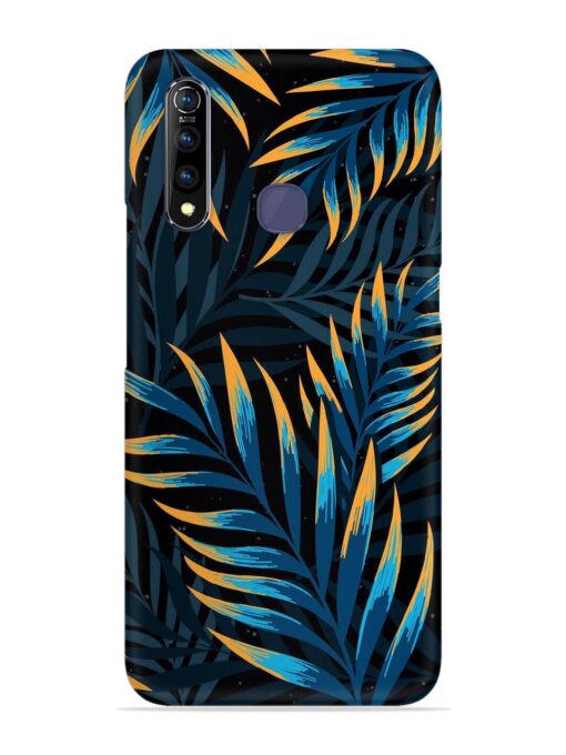 Abstract Leaf Art Snap Case for Vivo Z1 Pro Zapvi