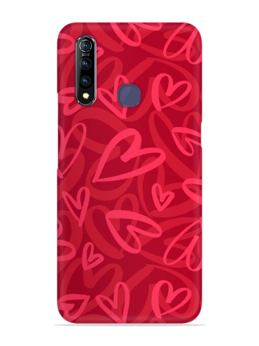 Seamless Romantic Pattern Snap Case for Vivo Z1 Pro Zapvi