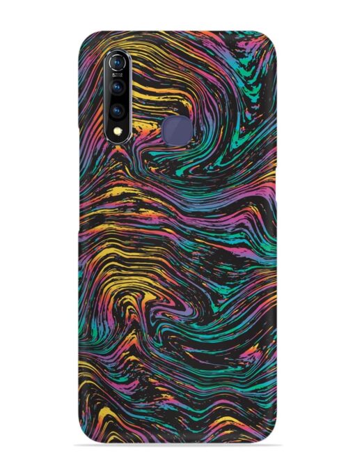 Abstract Liquid Colors Snap Case for Vivo Z1 Pro