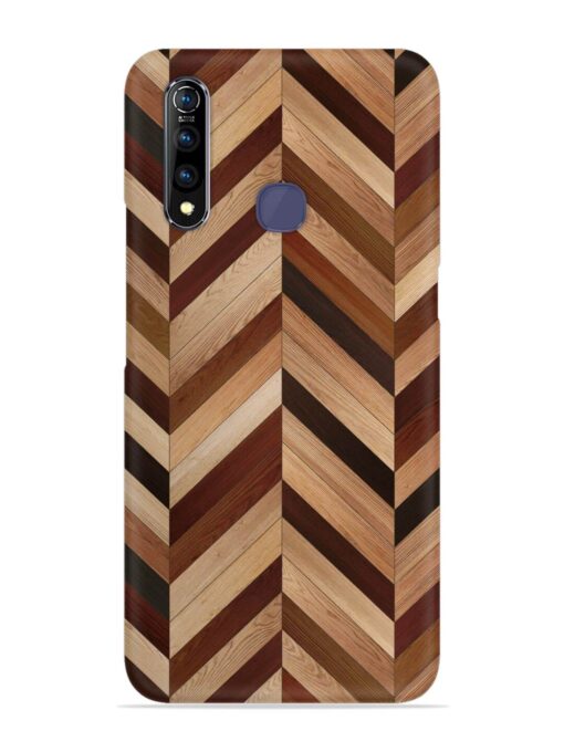 Seamless Wood Parquet Snap Case for Vivo Z1 Pro Zapvi