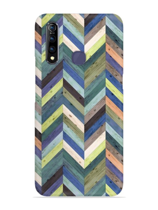 Chevron Random Color Snap Case for Vivo Z1 Pro