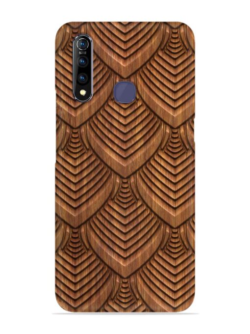 Carved Pattern On Snap Case for Vivo Z1 Pro Zapvi