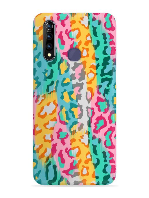 Seamless Vector Colorful Snap Case for Vivo Z1 Pro Zapvi