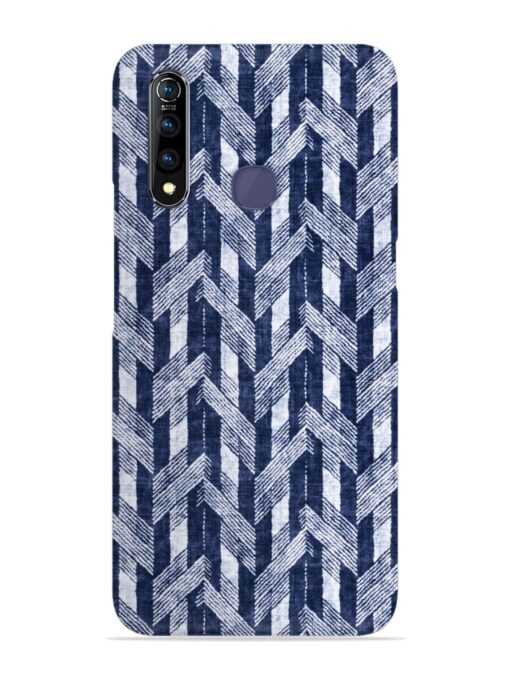 Abstract Herringbone Motif Snap Case for Vivo Z1 Pro Zapvi