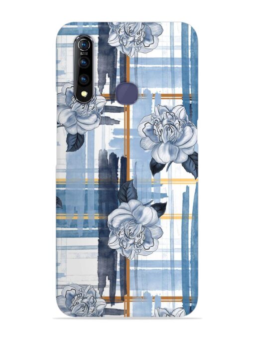 Watercolor Pattern Rose Snap Case for Vivo Z1 Pro