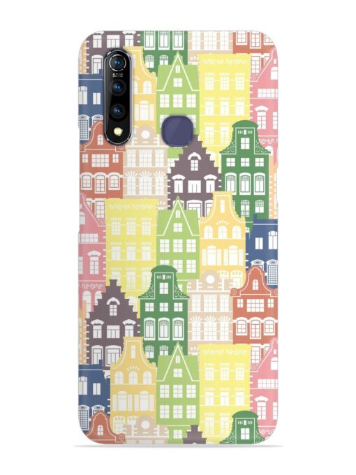 Seamless Shapes Pattern Snap Case for Vivo Z1 Pro Zapvi