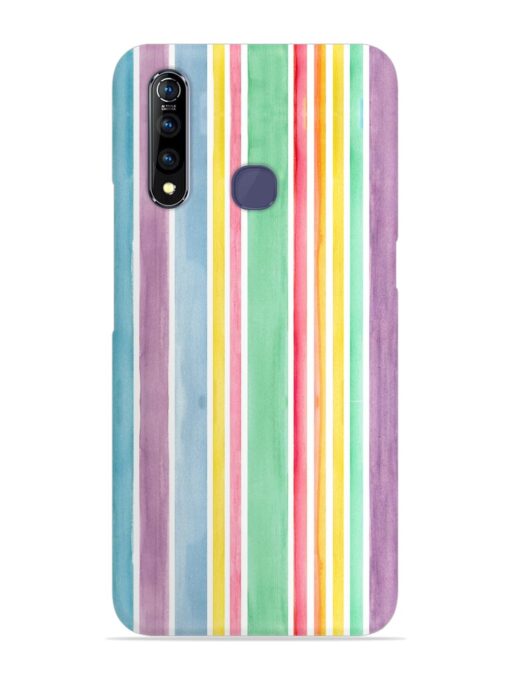 Hand Drawn Watercolor Snap Case for Vivo Z1 Pro