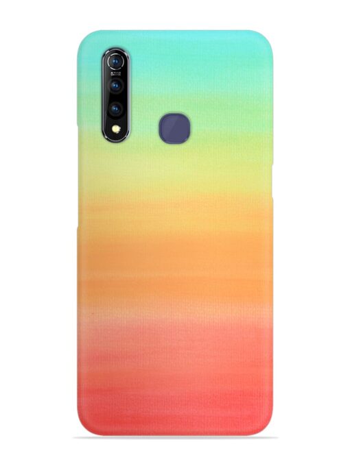 Background Sky Watercolor Snap Case for Vivo Z1 Pro