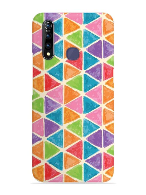 Seamless Colorful Isometric Snap Case for Vivo Z1 Pro