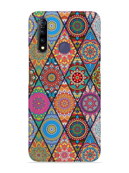 Seamless Tile Pattern Snap Case for Vivo Z1 Pro