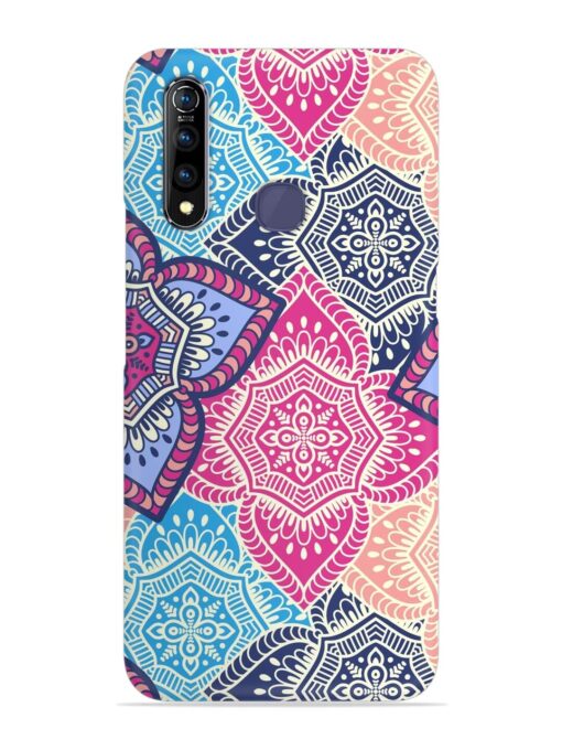 Ethnic Floral Seamless Snap Case for Vivo Z1 Pro