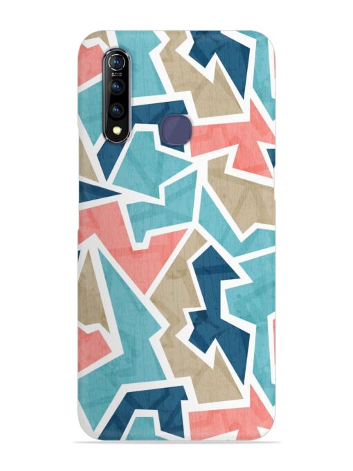 Vintage Geometric Triangle Snap Case for Vivo Z1 Pro Zapvi