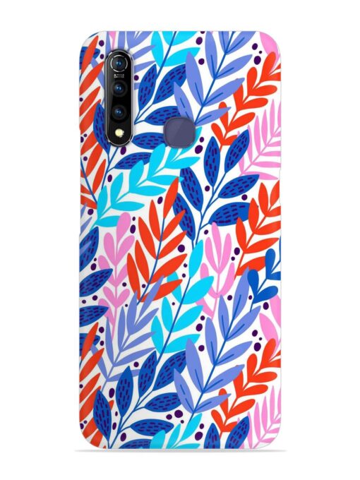 Bright Floral Tropical Snap Case for Vivo Z1 Pro Zapvi