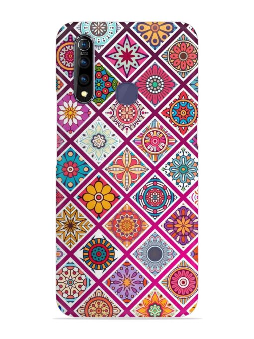 Seamless Tile Pattern Snap Case for Vivo Z1 Pro Zapvi