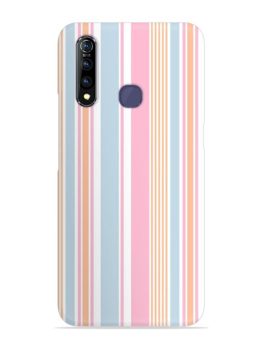 Stripe Seamless Pattern Snap Case for Vivo Z1 Pro Zapvi