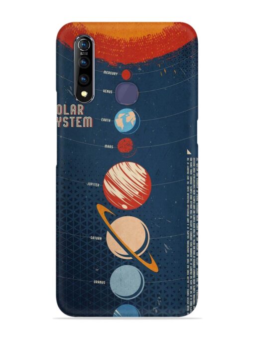 Solar System Vector Snap Case for Vivo Z1 Pro