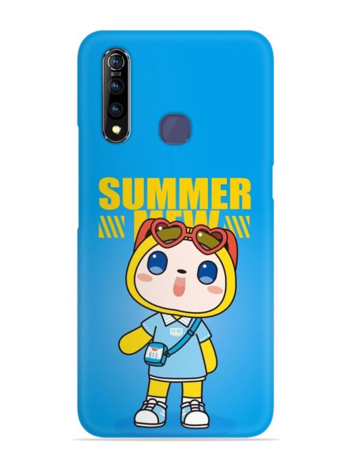 Summer Mew Cartoon Snap Case for Vivo Z1 Pro