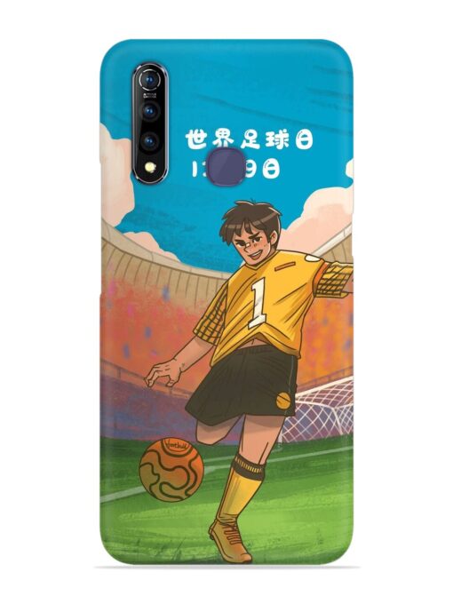 Soccer Kick Snap Case for Vivo Z1 Pro Zapvi