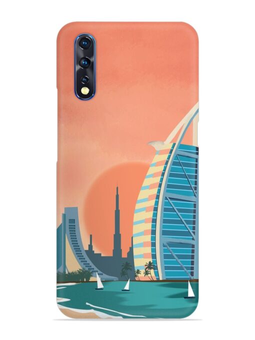 Dubai Architectural Scenery Snap Case for Vivo Z1X Zapvi