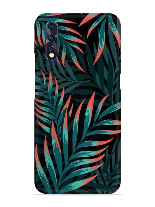 Green Leaf Art Snap Case for Vivo Z1X Zapvi