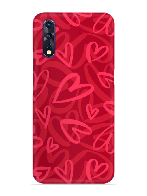 Seamless Romantic Pattern Snap Case for Vivo Z1X Zapvi