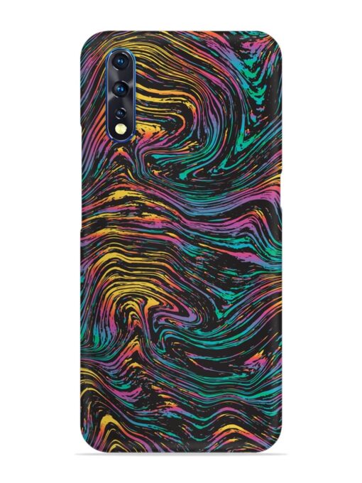 Abstract Liquid Colors Snap Case for Vivo Z1X Zapvi