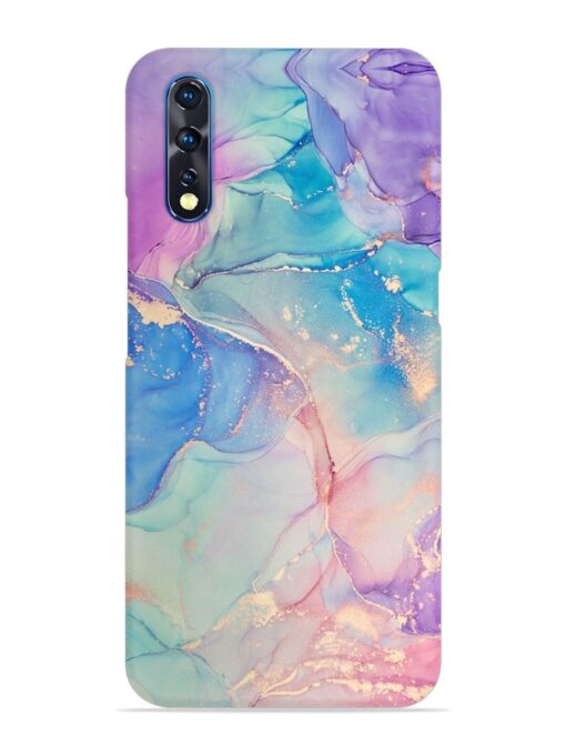 Alcohol Ink Colors Snap Case for Vivo Z1X Zapvi