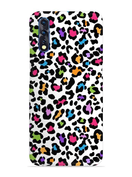 Seamless Leopard Pattern Snap Case for Vivo Z1X Zapvi