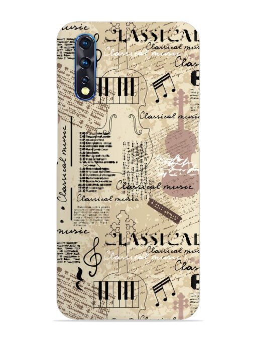 Classical Music Lpattern Snap Case for Vivo Z1X Zapvi