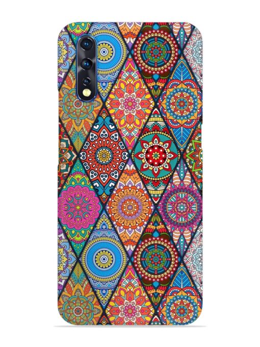 Seamless Tile Pattern Snap Case for Vivo Z1X Zapvi