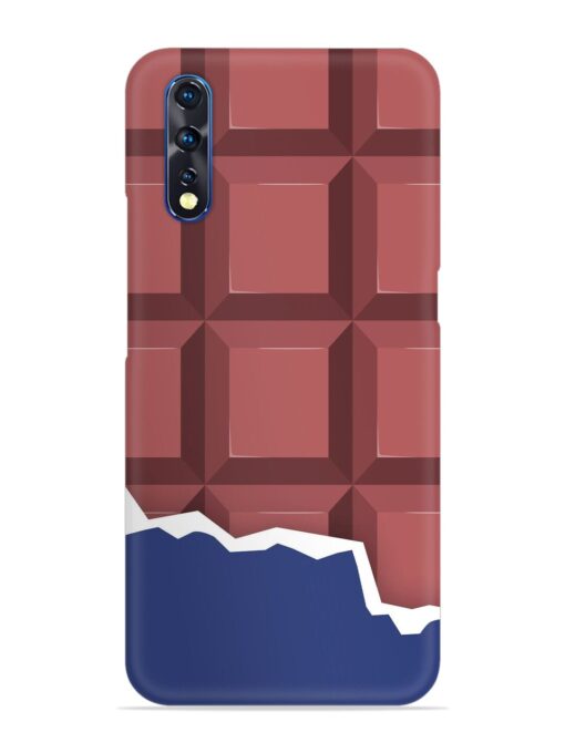 Chocolate Vector Art Snap Case for Vivo Z1X