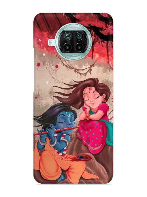 Radhe Krishna Water Art Snap Case for Xiaomi Mi 10I (5G)