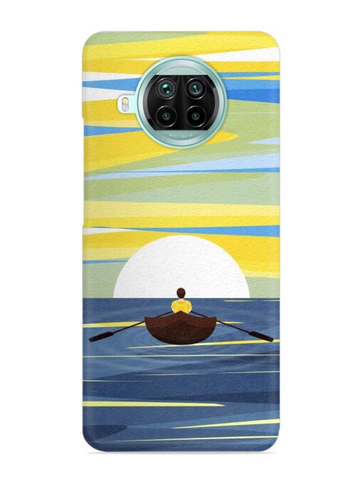 Rowing Person Ferry Paddle Snap Case for Xiaomi Mi 10I (5G)