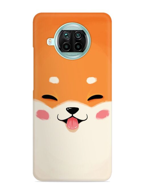 Cute Dog Face Vector Snap Case for Xiaomi Mi 10I (5G)