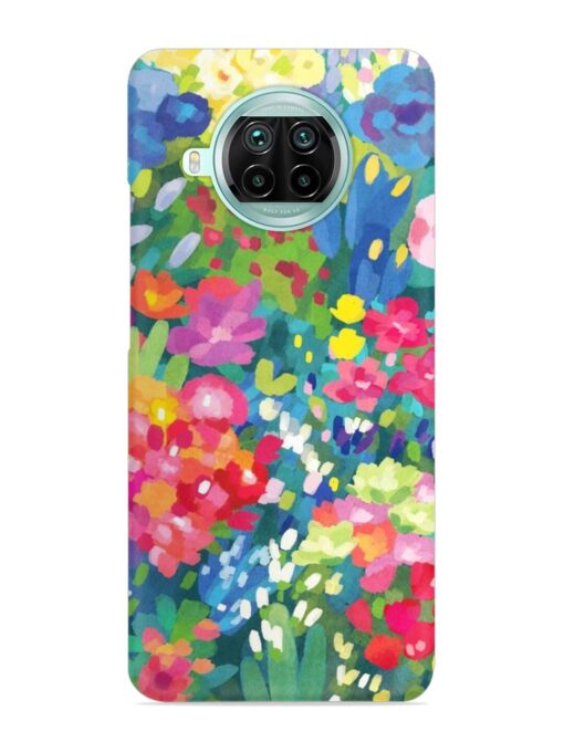 Watercolor Flower Art Snap Case for Xiaomi Mi 10I (5G)