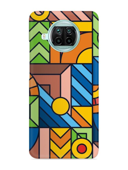 Colorful Geometric Snap Case for Xiaomi Mi 10I (5G)