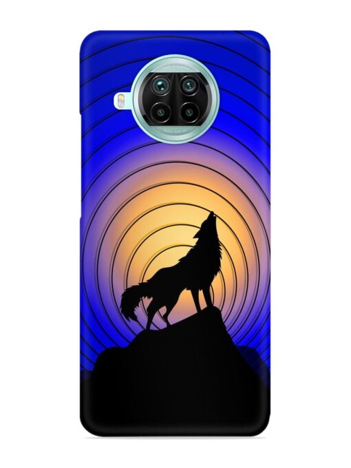 Fox Roaring Design Snap Case for Xiaomi Mi 10I (5G)