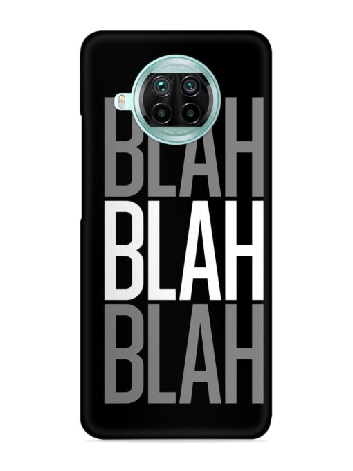 Blah Blah Blah Wallpaper Snap Case for Xiaomi Mi 10I (5G)