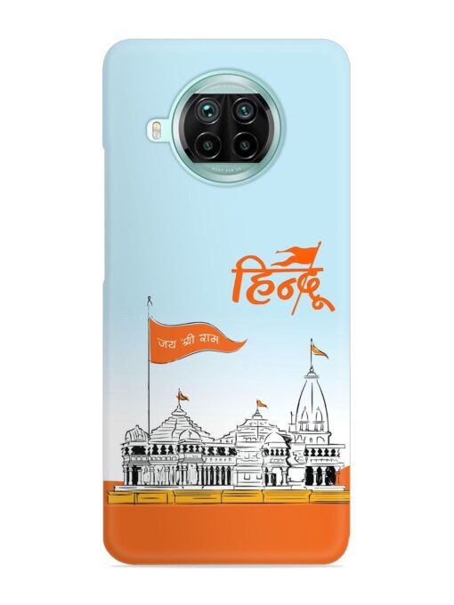 Ram Mandir Hindu Snap Case for Xiaomi Mi 10I (5G) Zapvi