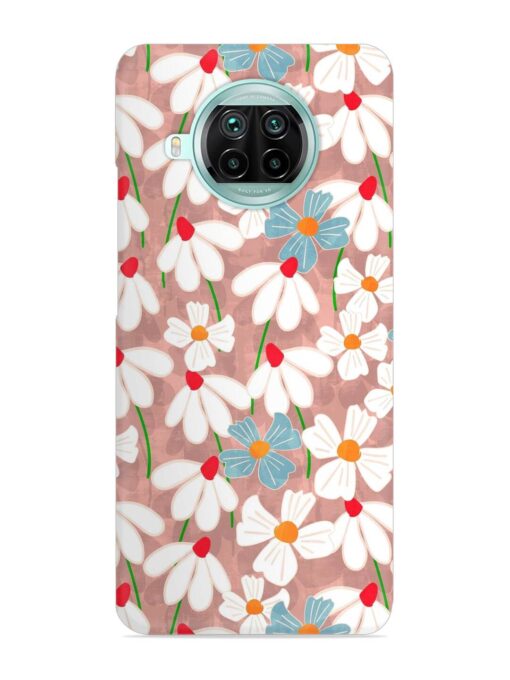 Abstract Petal Flowers Snap Case for Xiaomi Mi 10I (5G)