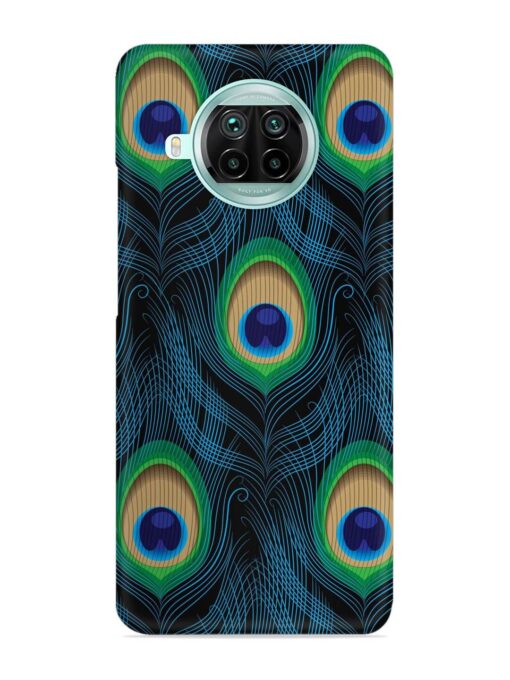 Seamless Pattern Peacock Snap Case for Xiaomi Mi 10I (5G)