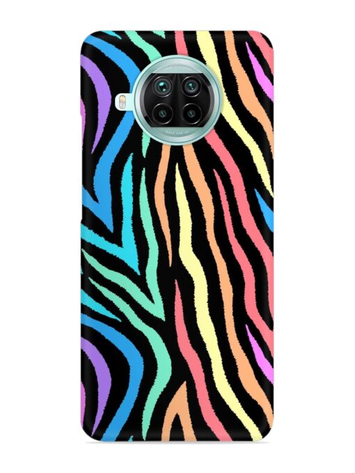 Colorful Abstract Zebra Snap Case for Xiaomi Mi 10I (5G)