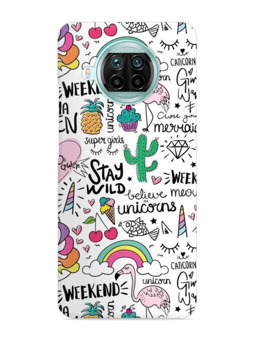 Unicorn Ice Cream Snap Case for Xiaomi Mi 10I (5G)