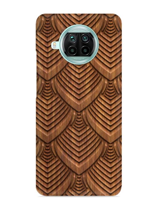 Carved Pattern On Snap Case for Xiaomi Mi 10I (5G)