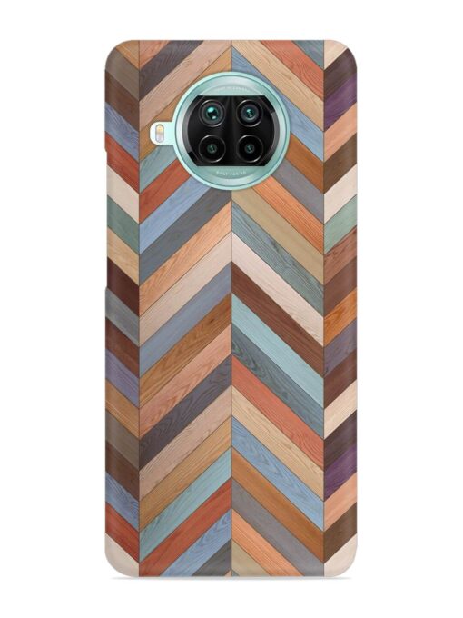 Seamless Wood Parquet Snap Case for Xiaomi Mi 10I (5G)