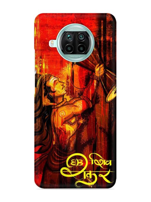 Illustration Lord Shiva Snap Case for Xiaomi Mi 10I (5G) Zapvi