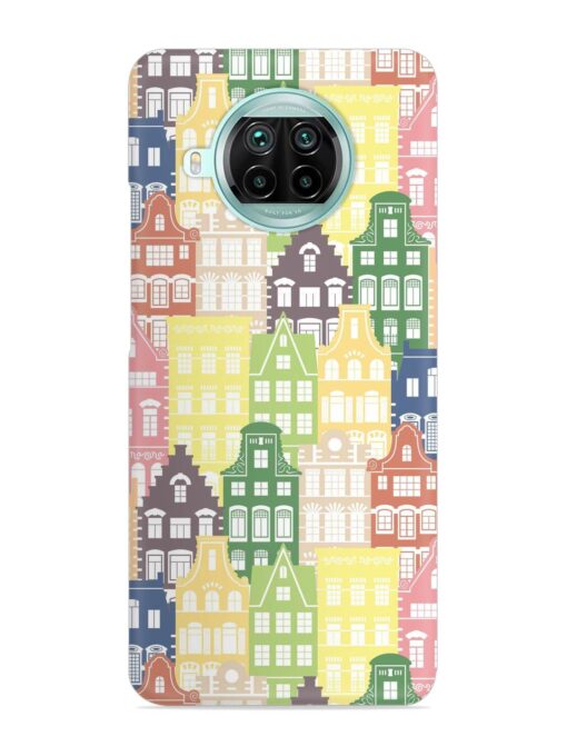 Seamless Shapes Pattern Snap Case for Xiaomi Mi 10I (5G)