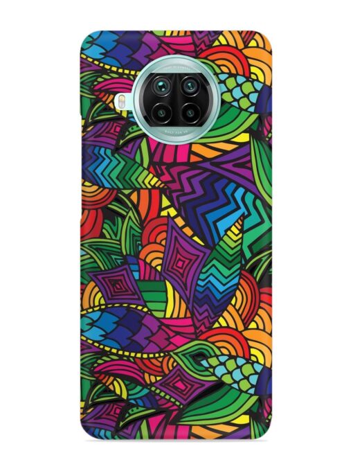 Abstract Multicolor Seamless Snap Case for Xiaomi Mi 10I (5G)