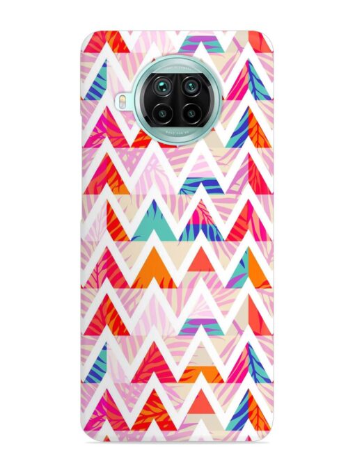 Abstract Triangle Background Snap Case for Xiaomi Mi 10I (5G) Zapvi